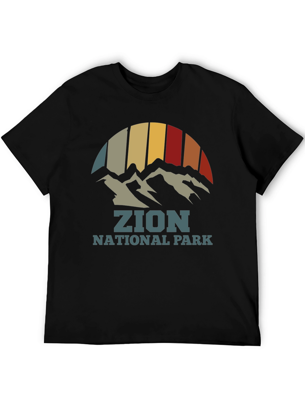 Zion National Park Retro Graphic T-Shirt