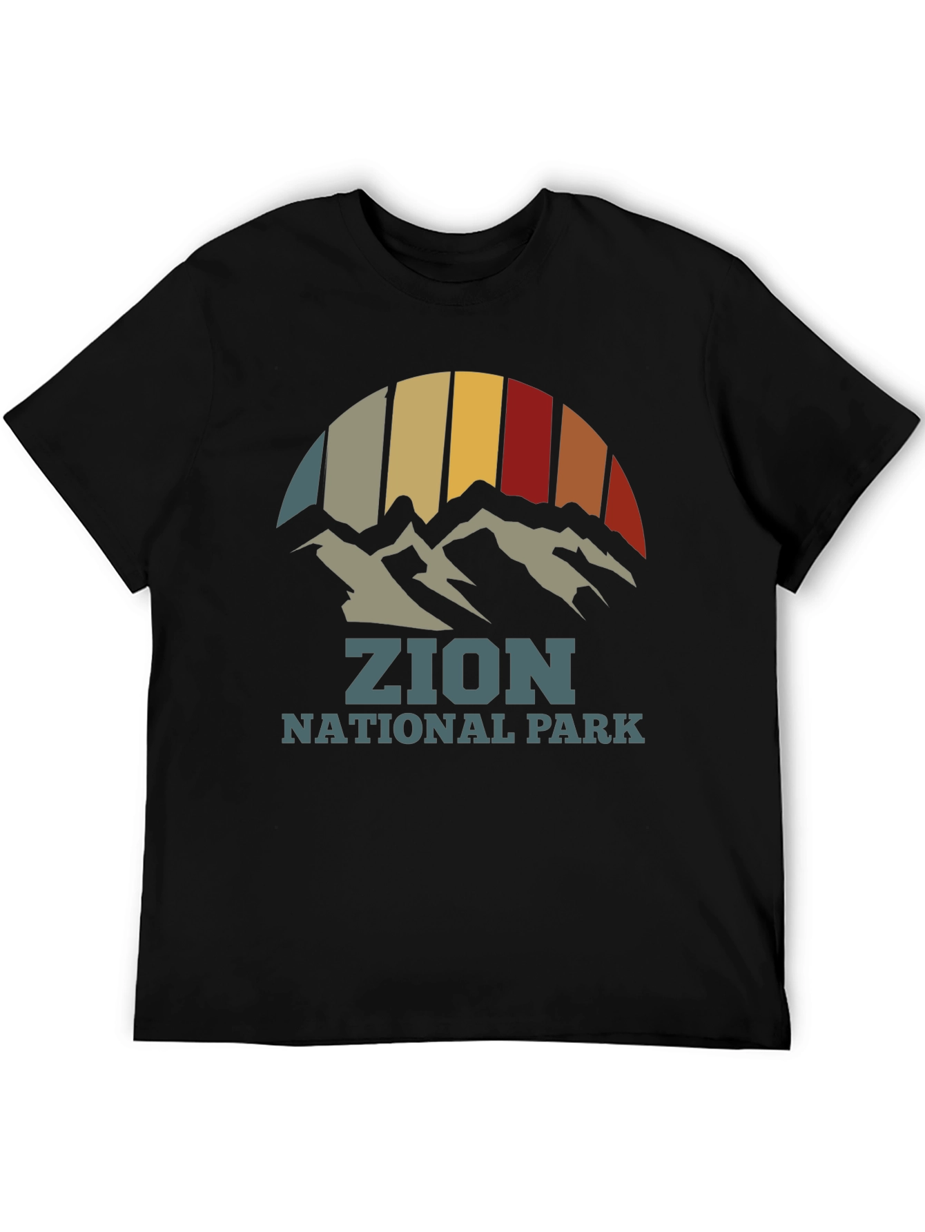 Zion National Park Retro Graphic T-Shirt
