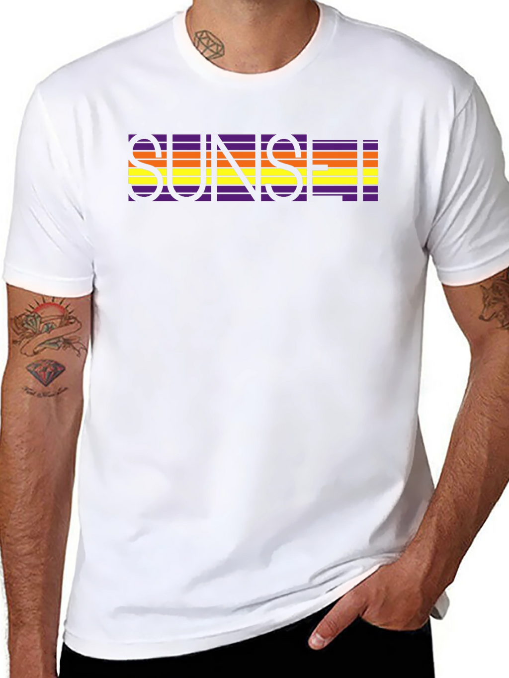 Sunset Graphic T-Shirt - Retro Style Tee