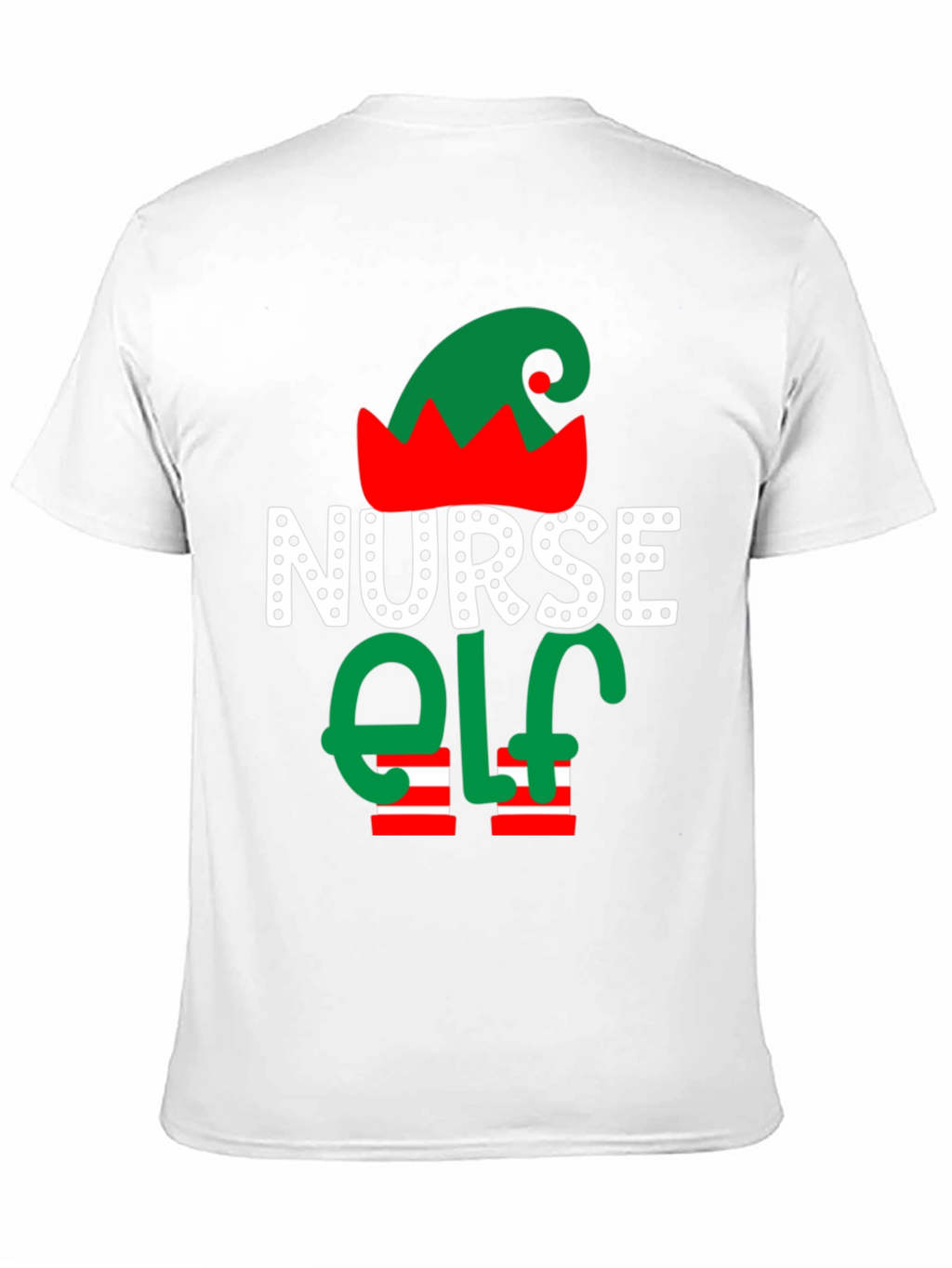 Nurse Elf Christmas T-Shirt