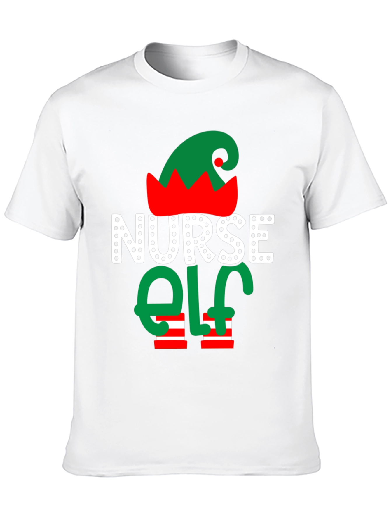 Nurse Elf Christmas T-Shirt