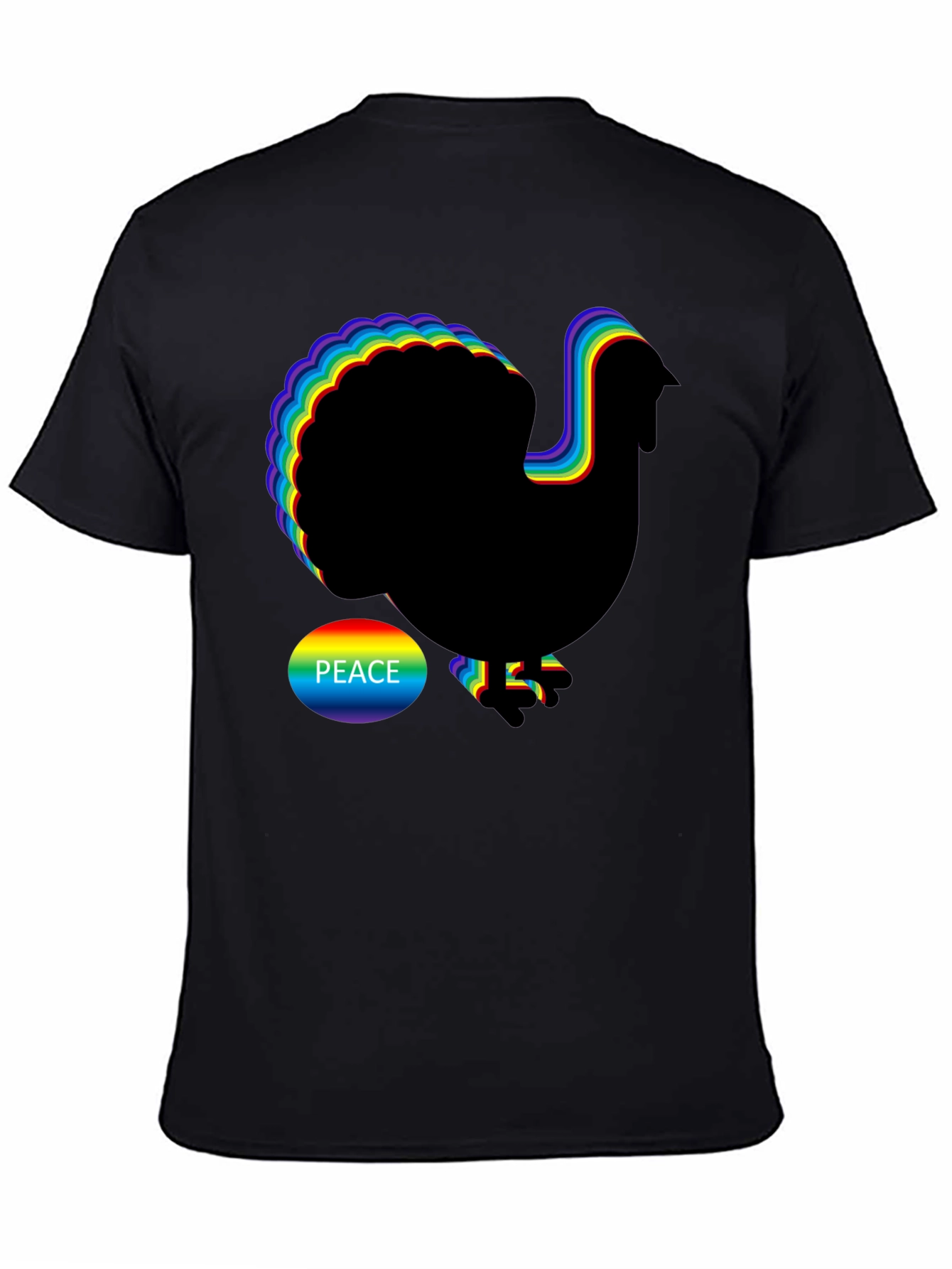 Rainbow Peace Turkey T-Shirt