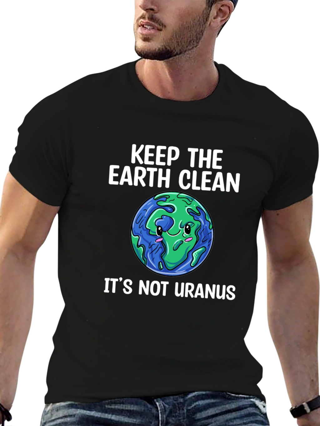 Keep The Earth Clean Graphic T-Shirt