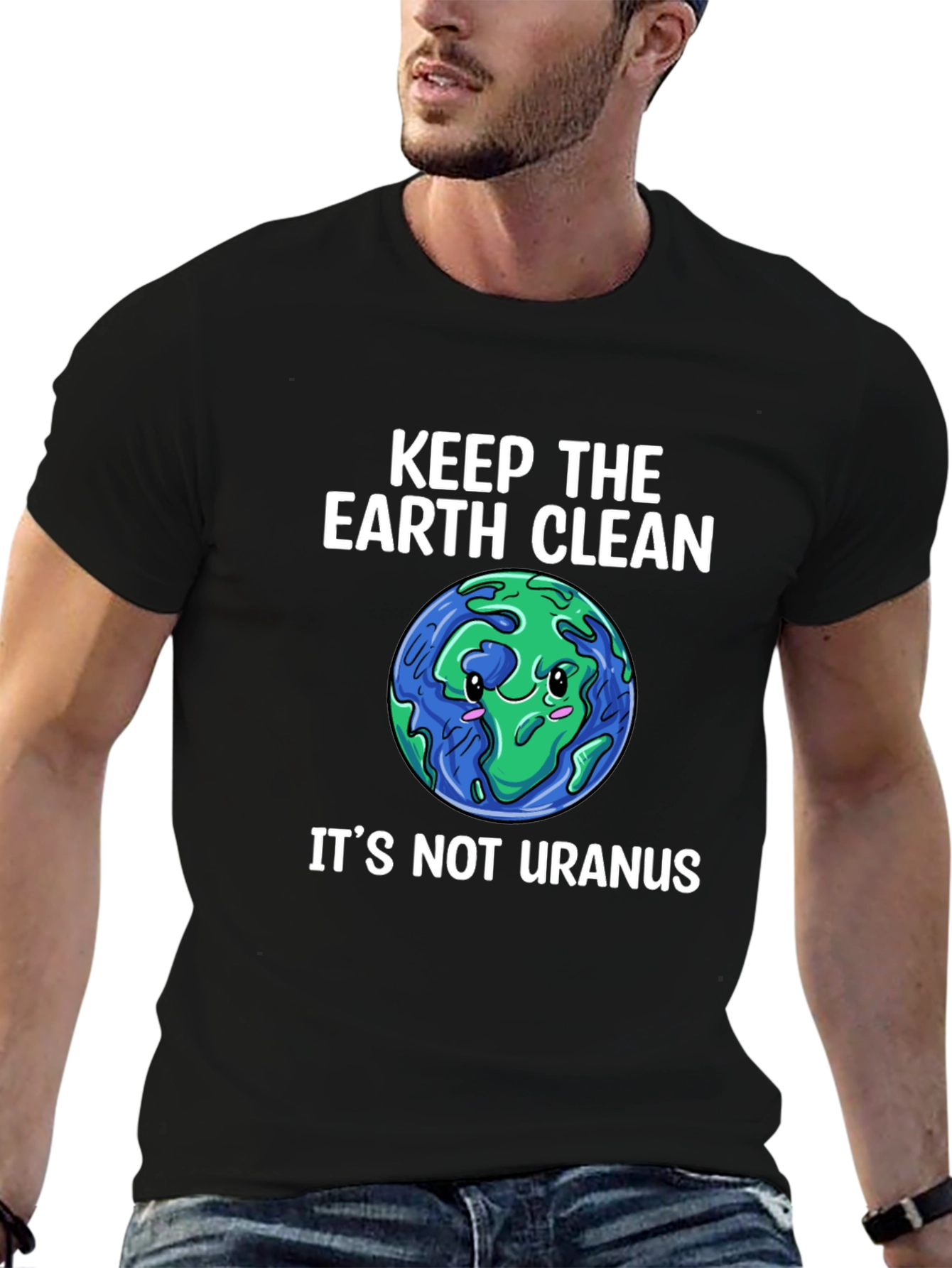 Keep The Earth Clean Graphic T-Shirt
