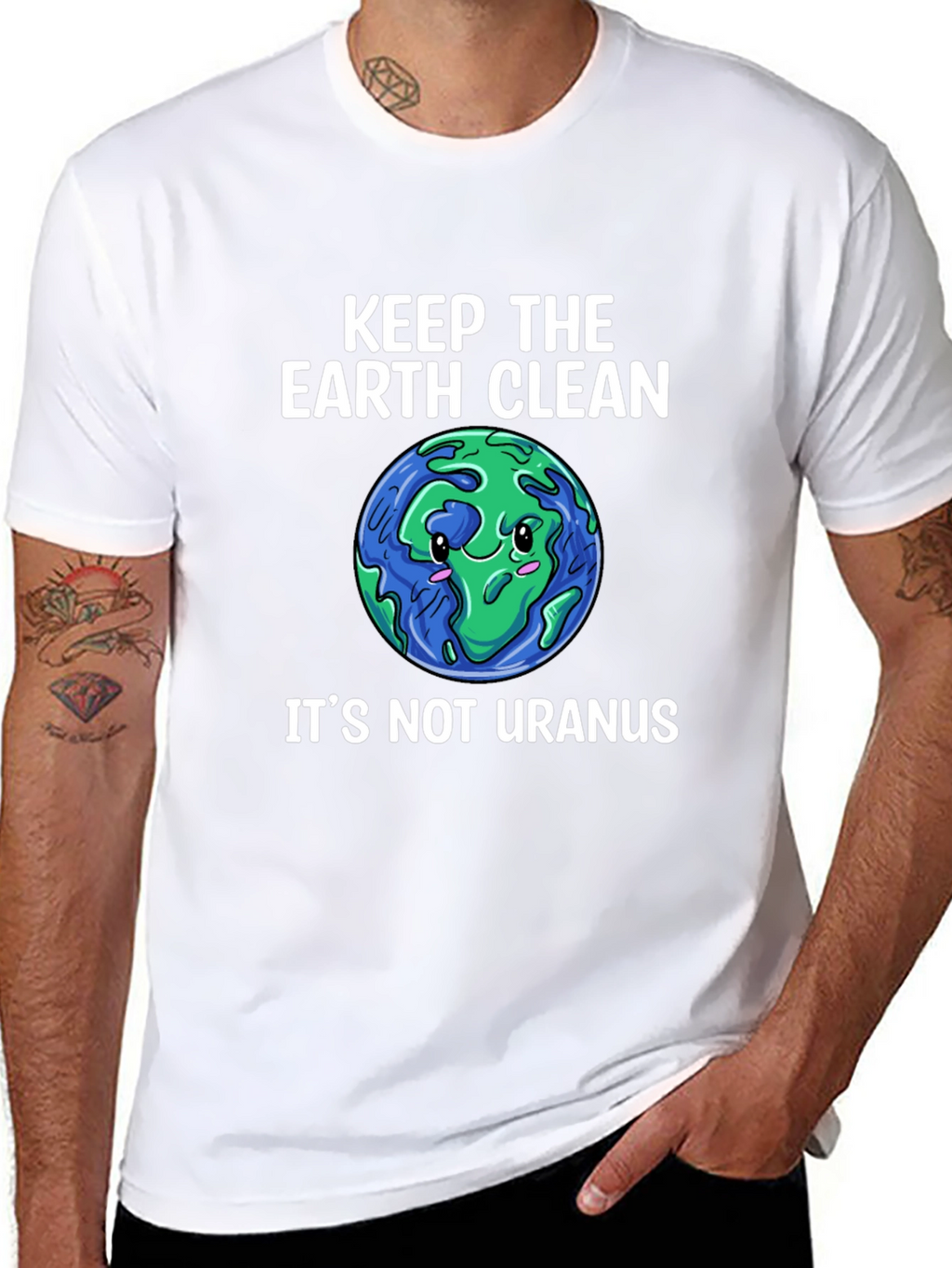 Keep The Earth Clean Graphic T-Shirt
