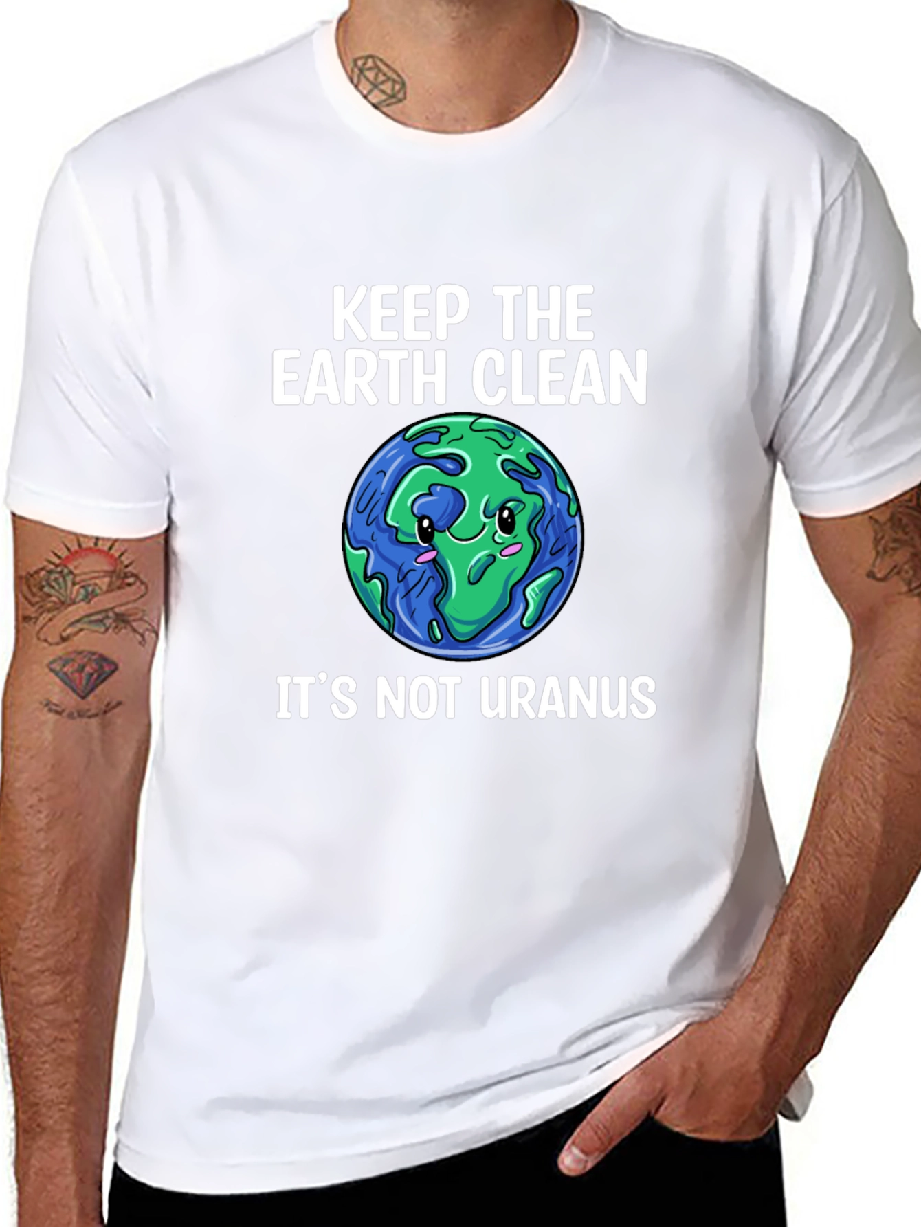 Keep The Earth Clean Graphic T-Shirt