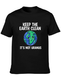 Keep The Earth Clean Graphic T-Shirt