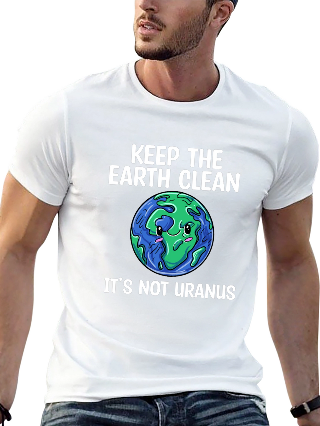 Keep The Earth Clean Graphic T-Shirt