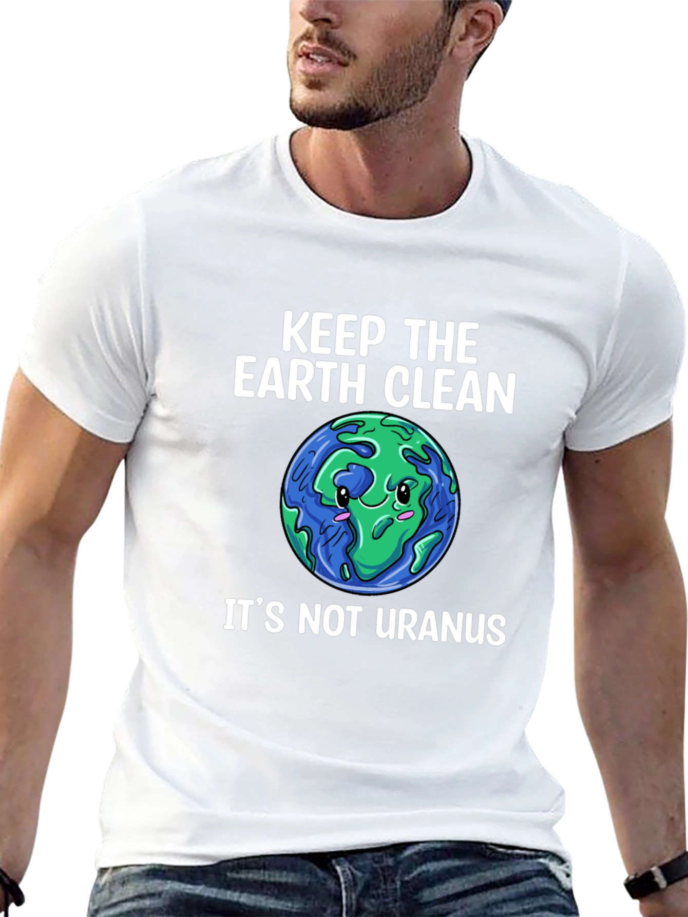 Keep The Earth Clean Graphic T-Shirt