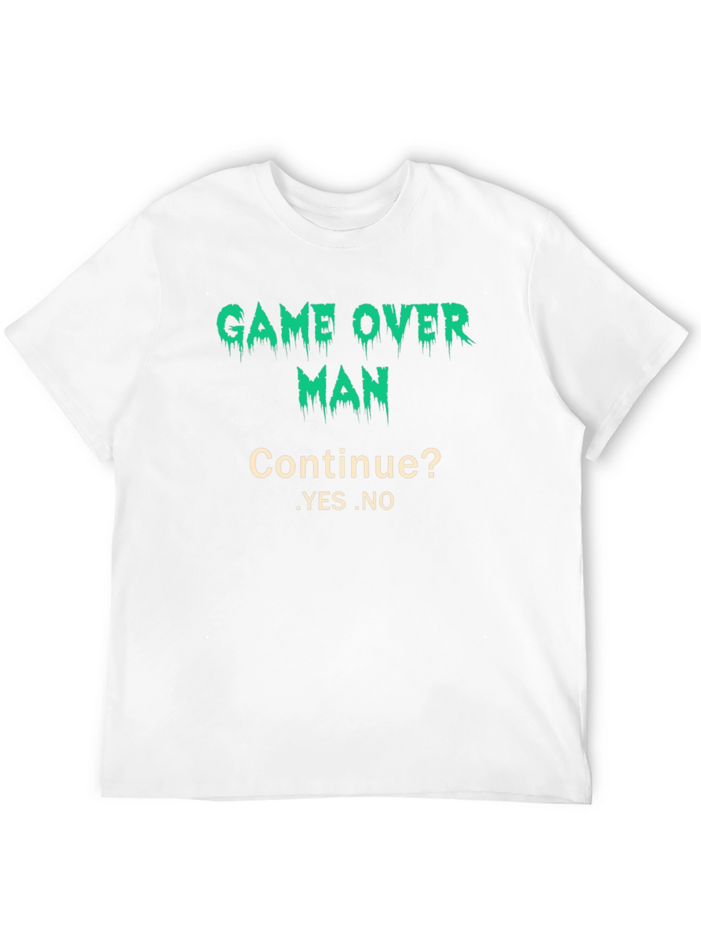 Game Over Man T-Shirt - Gamer Style Tee