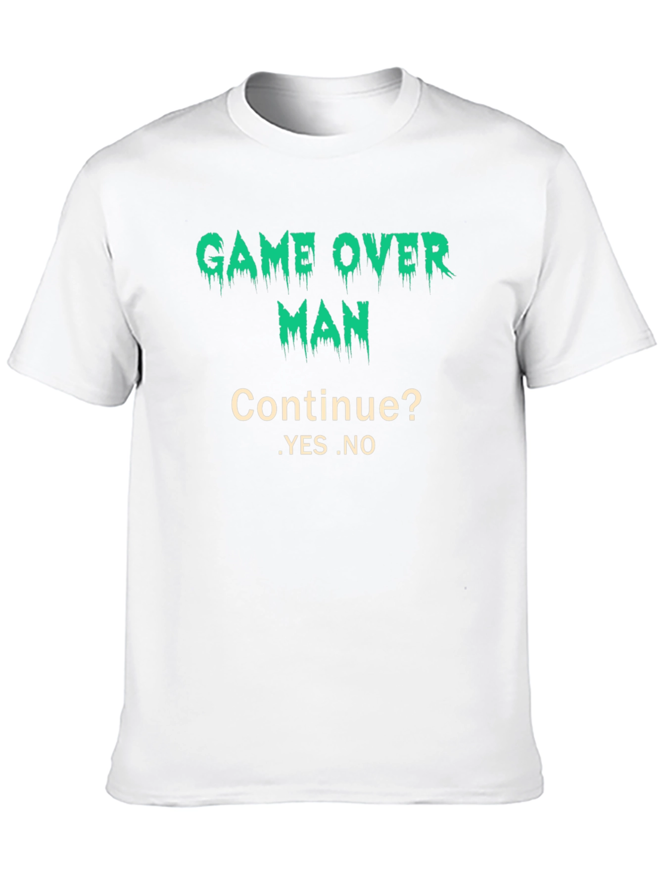 Game Over Man T-Shirt - Gamer Style Tee