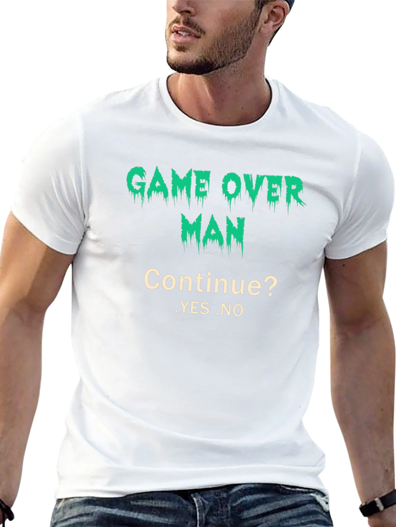 Game Over Man T-Shirt - Gamer Style Tee