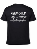 Keep Calm Nurse T-Shirt: Comfort & Style