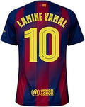 Lamine Yamal #10 Men's Soccer Jersey – Short Sleeve Casual Shirt, Home & Away Kit 2025