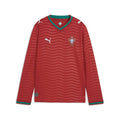 Junior Portugal Home Long Sleeve Soccer Jersey