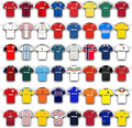 World Cup Soccer Home Jersey Bunting Banner, 48 Countries Team Flags, Cloth Design