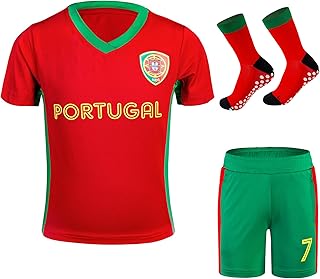 Kids' Soccer Jersey Kit - Breathable Poly-Spandex Quick-Dry Youth Training Top
