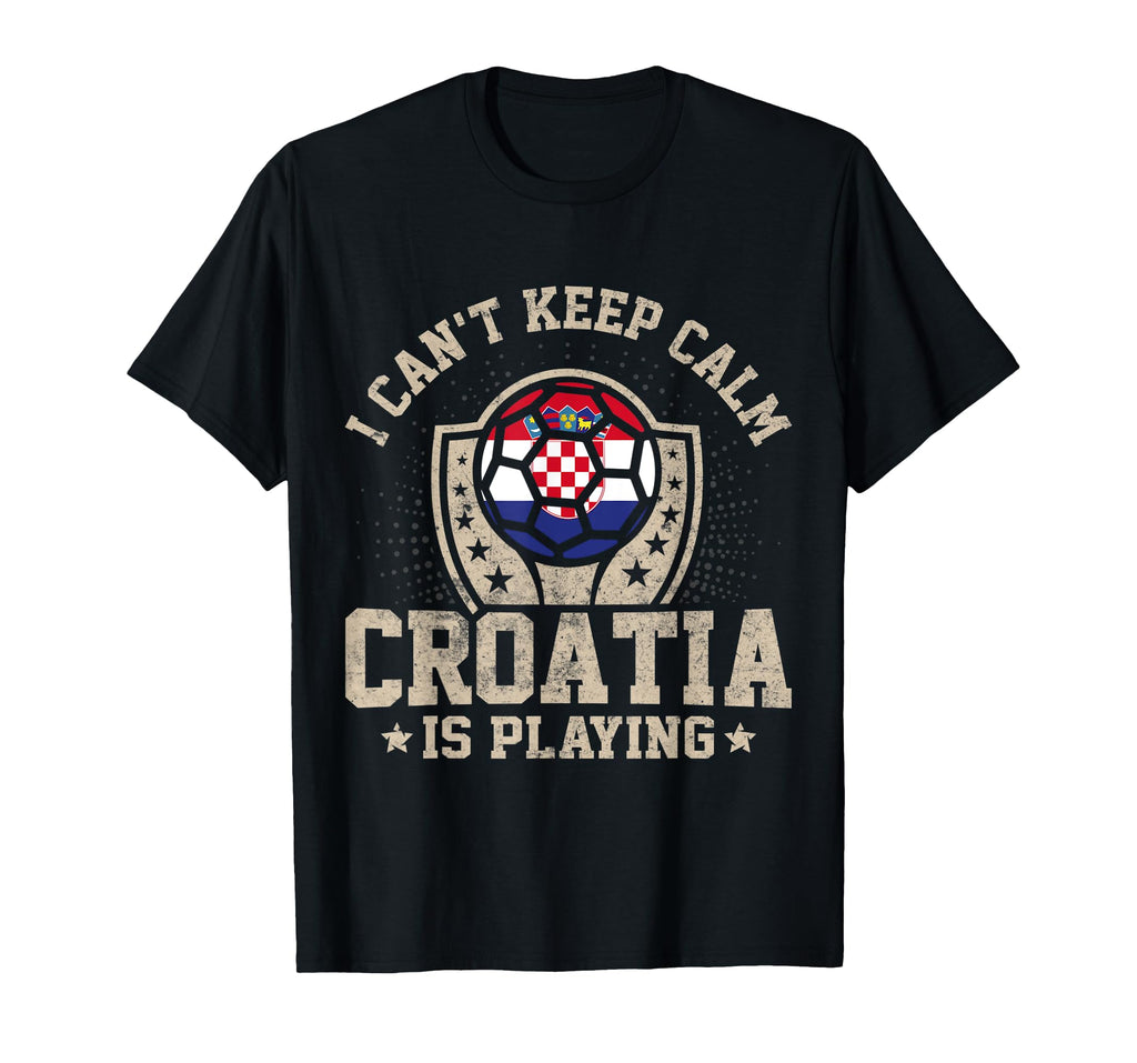 Croatia Flag Proud Croats Soccer Jersey T-Shirt
