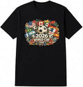 Retro World Cup Soccer Jersey, Soft Cotton Tee