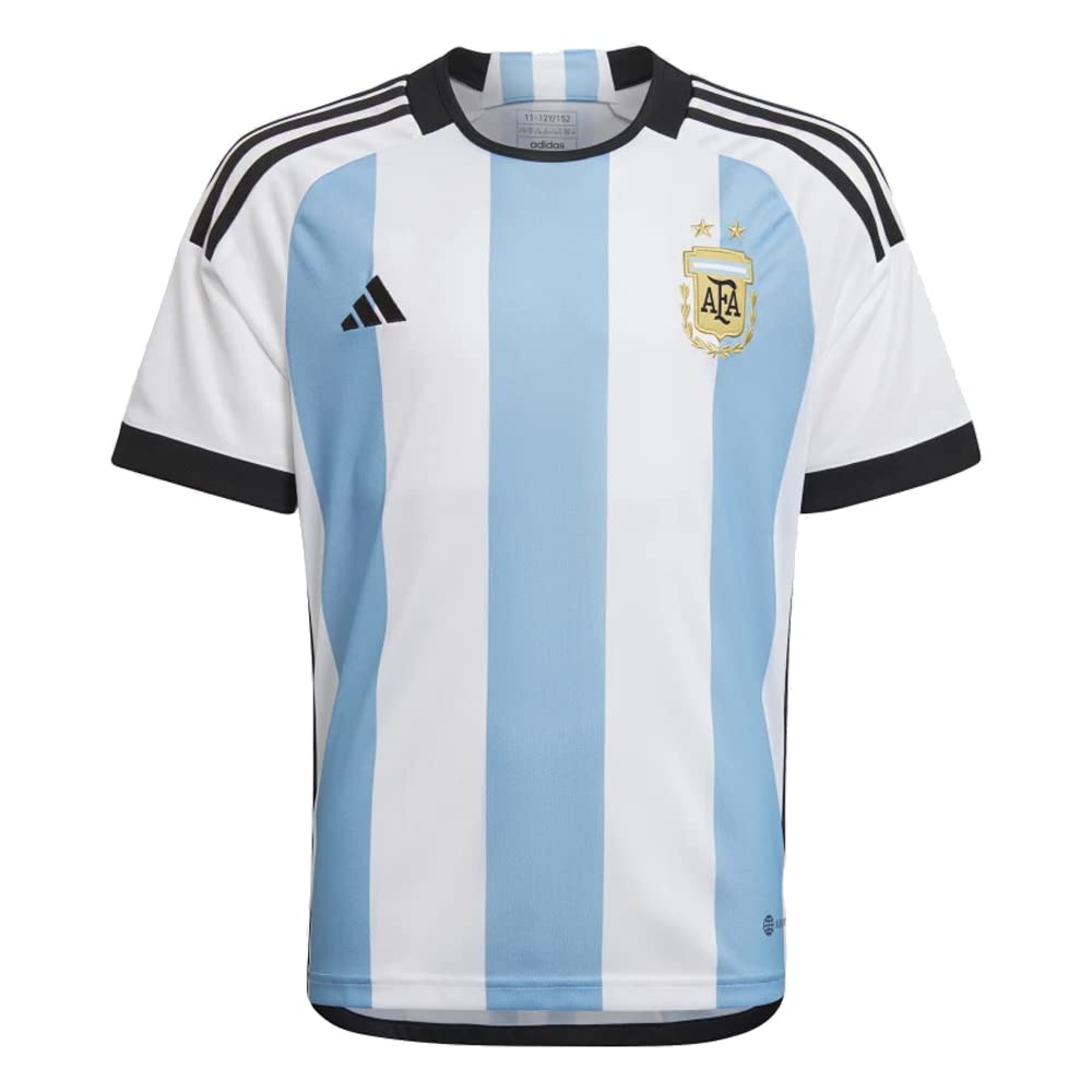 Youth Home World Cup Soccer Jersey - White/Light Blue, Regular Fit