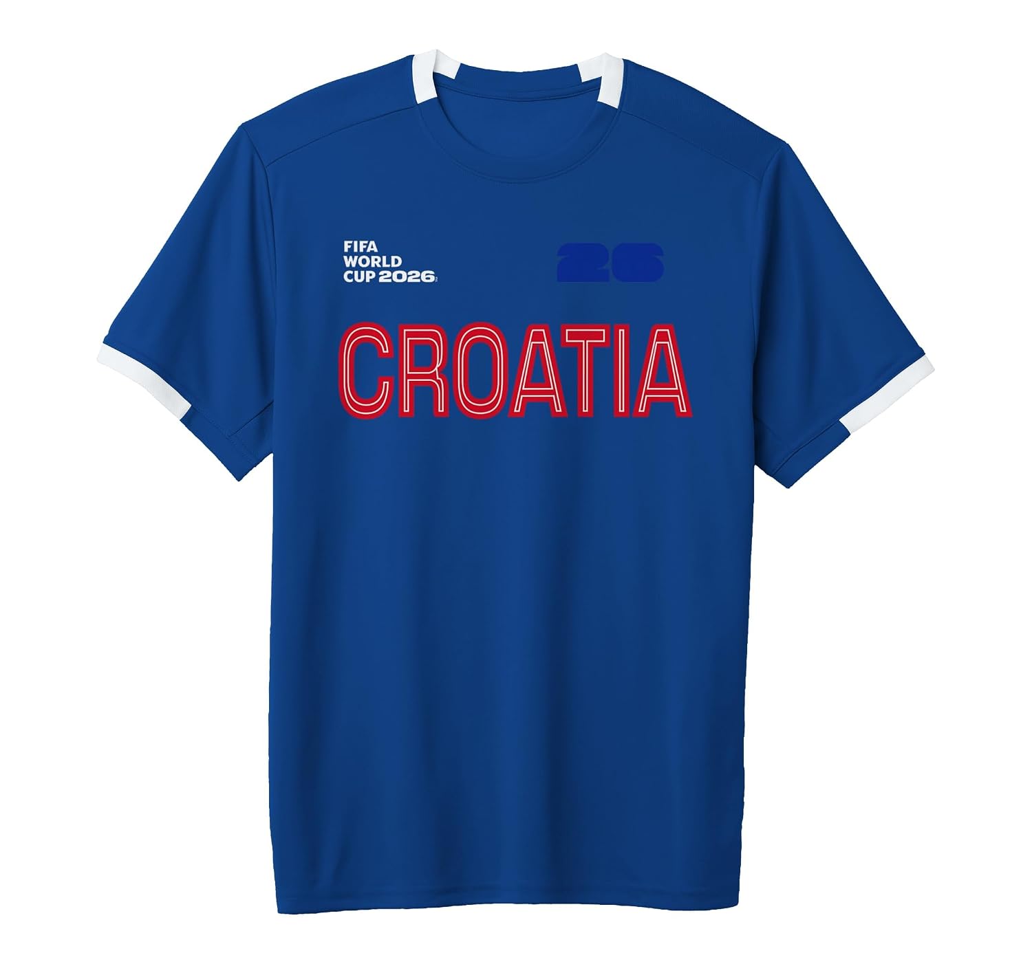 Croatia 2026 World Cup Short-Sleeve Soccer Jersey