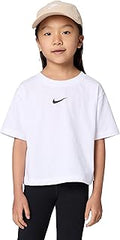 Girls' Relaxed Dri-FIT Short-Sleeve Soccer Jersey Top