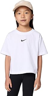Girls' Relaxed Dri-FIT Short-Sleeve Soccer Jersey Top