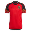 Men's Belgium Home Soccer Jersey - Slim Fit Moisture-Wicking Red Devils Design