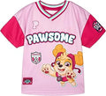 Paw Patrol Mesh Soccer Jersey Athletic T-Shirt for Toddlers & Kids