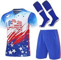 Youth Soccer Jersey Kids Training Uniform Cotton Blend