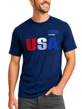 Men's Big & Tall FIFA World Cup 2026 USA Graphic Crewneck Short Sleeve 100% Cotton T-Shirt