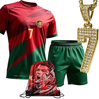 Boys Girls Youth Soccer Jersey Training Uniform Set
