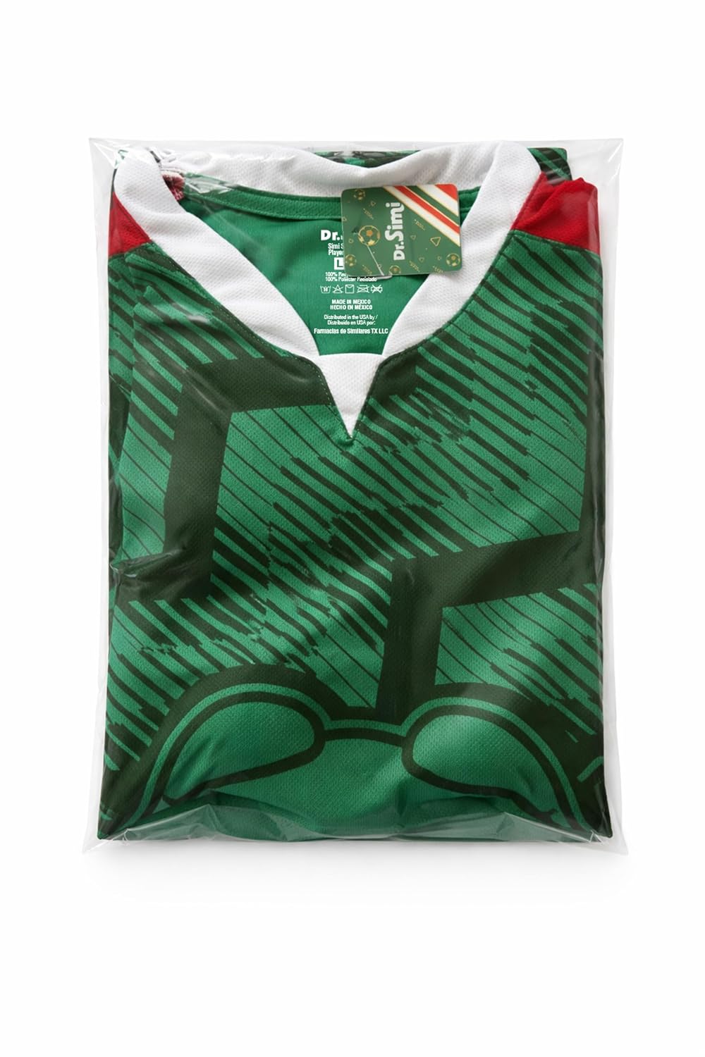 Unisex Adult Green Soccer Jersey T-Shirt, Soft Cloth Style