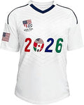 World Cup Soccer Jersey Crew Neck Short Sleeve Summer Top