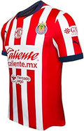 Men's Chivas Home Short Sleeve Soccer Jersey - Red, White