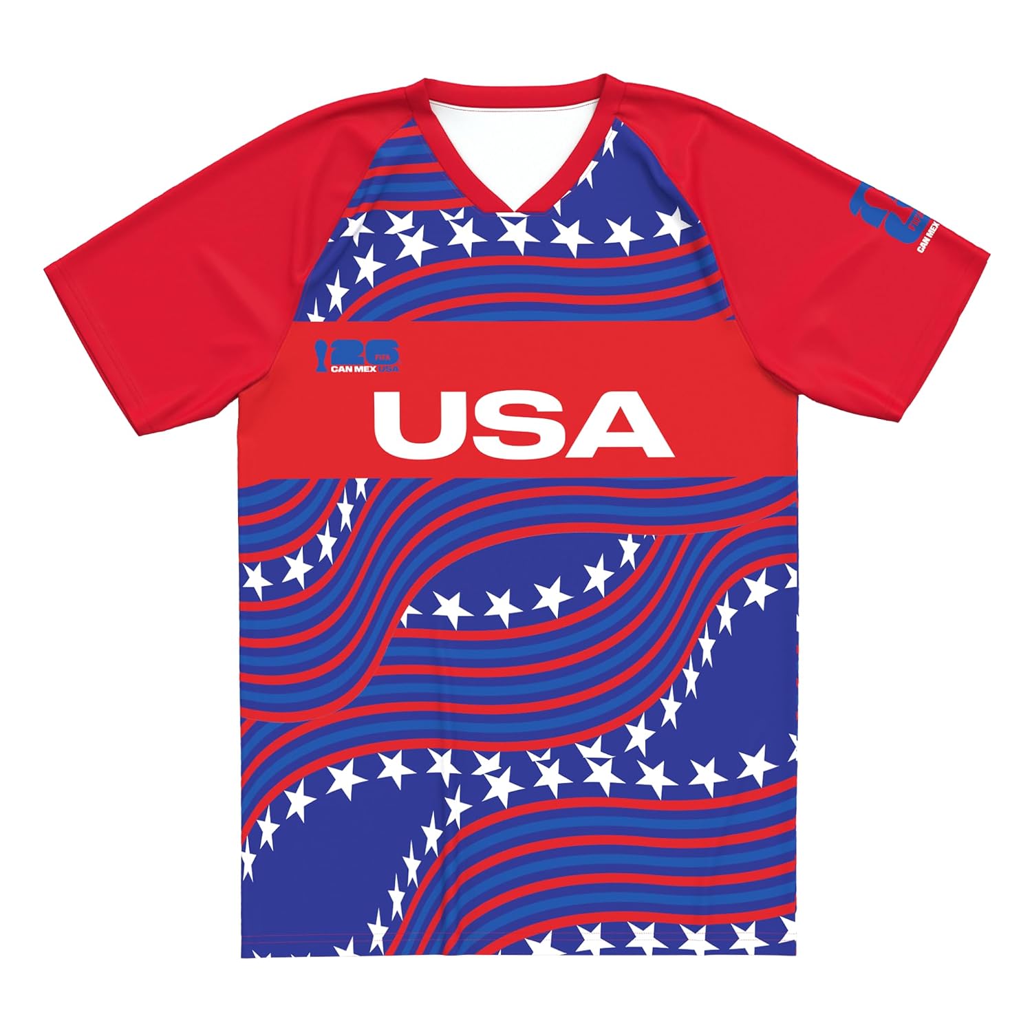 Kids Sublimated Soccer Jersey - 2026 World Cup Style