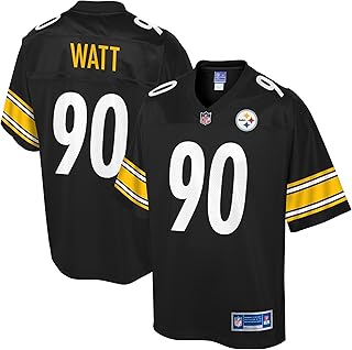 Men's Black Pittsburgh Steelers Team Jersey - Pro Line Style
