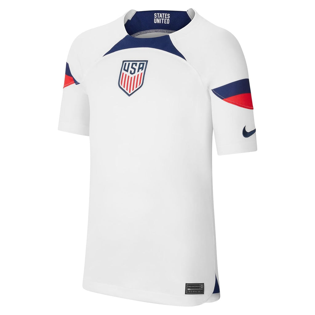 Youth USA Home Soccer Jersey 22-23