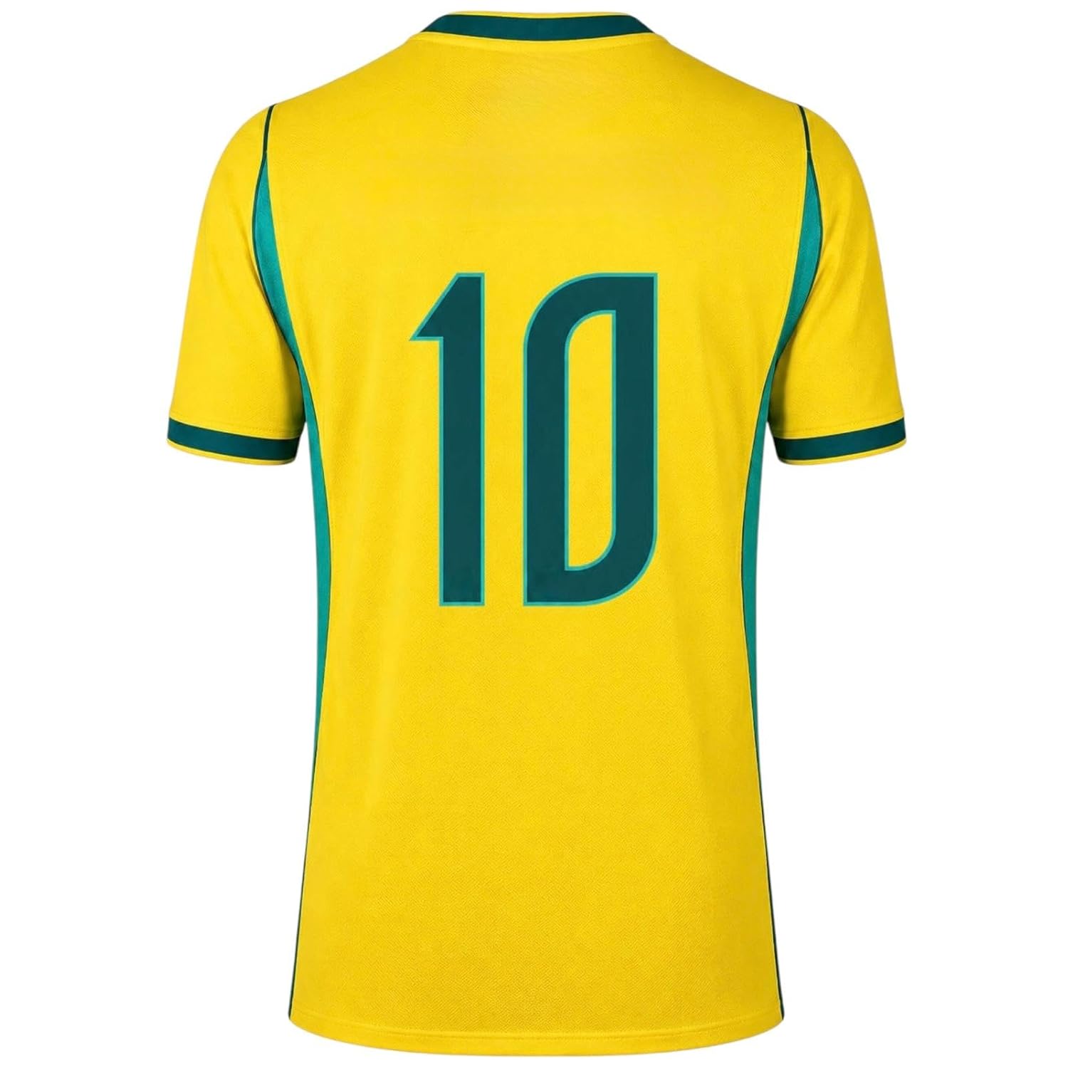 Brazil #10 Men's Soccer Jersey Long & Short Sleeve Polyester Shirt