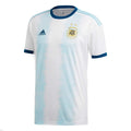 Kids Argentina Home Soccer Jersey - White/Lite Aqua, Lightweight Cloth