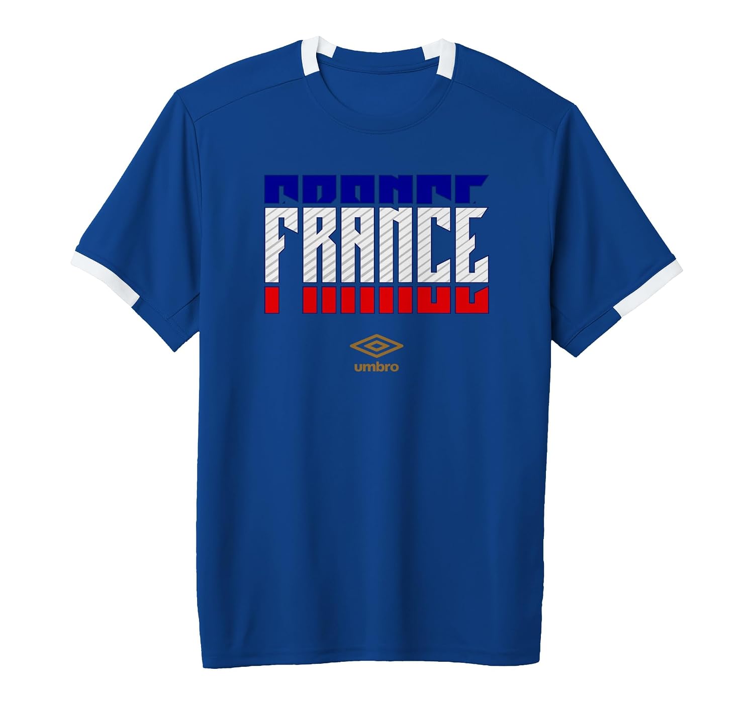 France Stacked Logo Short-Sleeve Soccer Jersey
