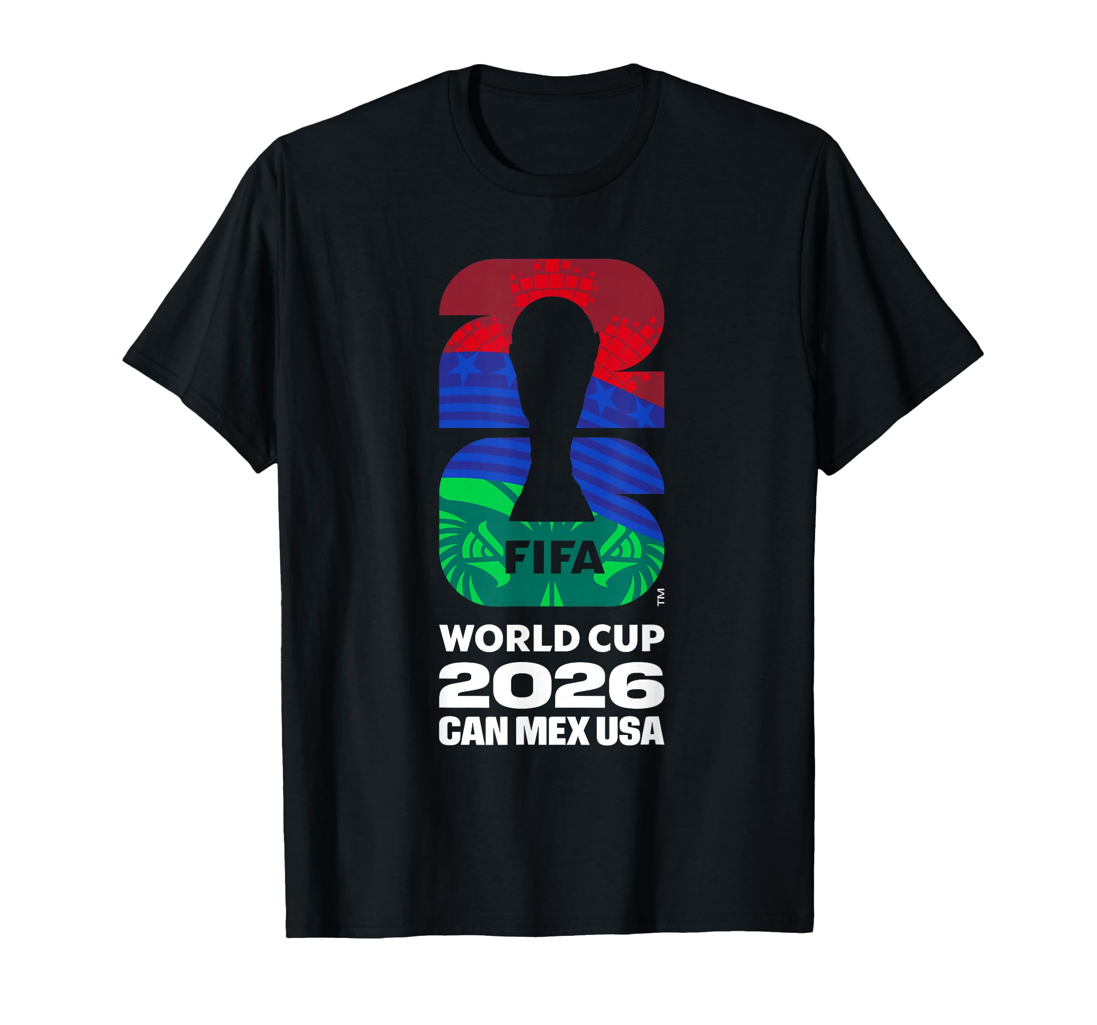 World Cup 26 Host Country Flags Cotton T-Shirt