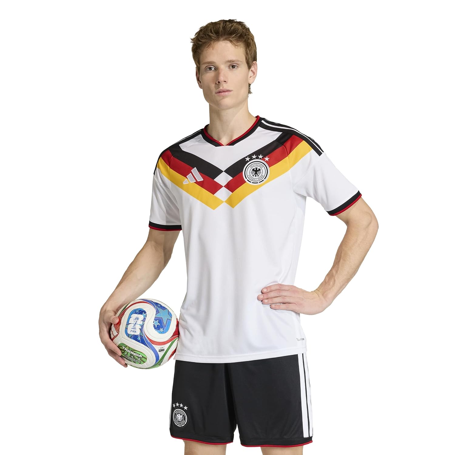 Men's Germany 26 Home Soccer Jersey