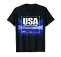 USA Host Country Soccer Jersey Graphic T-Shirt