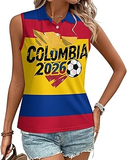 Women's Soccer Cup 2026 Fan Jersey - Loose Sleeveless Graphic Tank Top