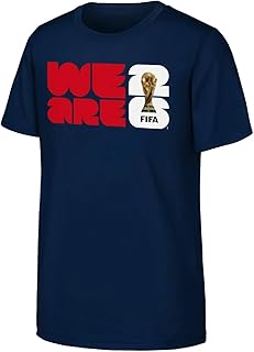2026 World Cup Emblem Navy Soccer Jersey
