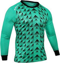 Long Sleeve Soccer Goalkeeper Jersey with Elbow Padding for Adults & Youth