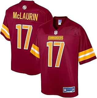 Men's Burgundy Washington Commanders Soccer Jersey - Terry McLaurin Style