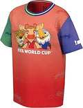 World Cup Mascot Short Sleeve Soccer Jersey Top