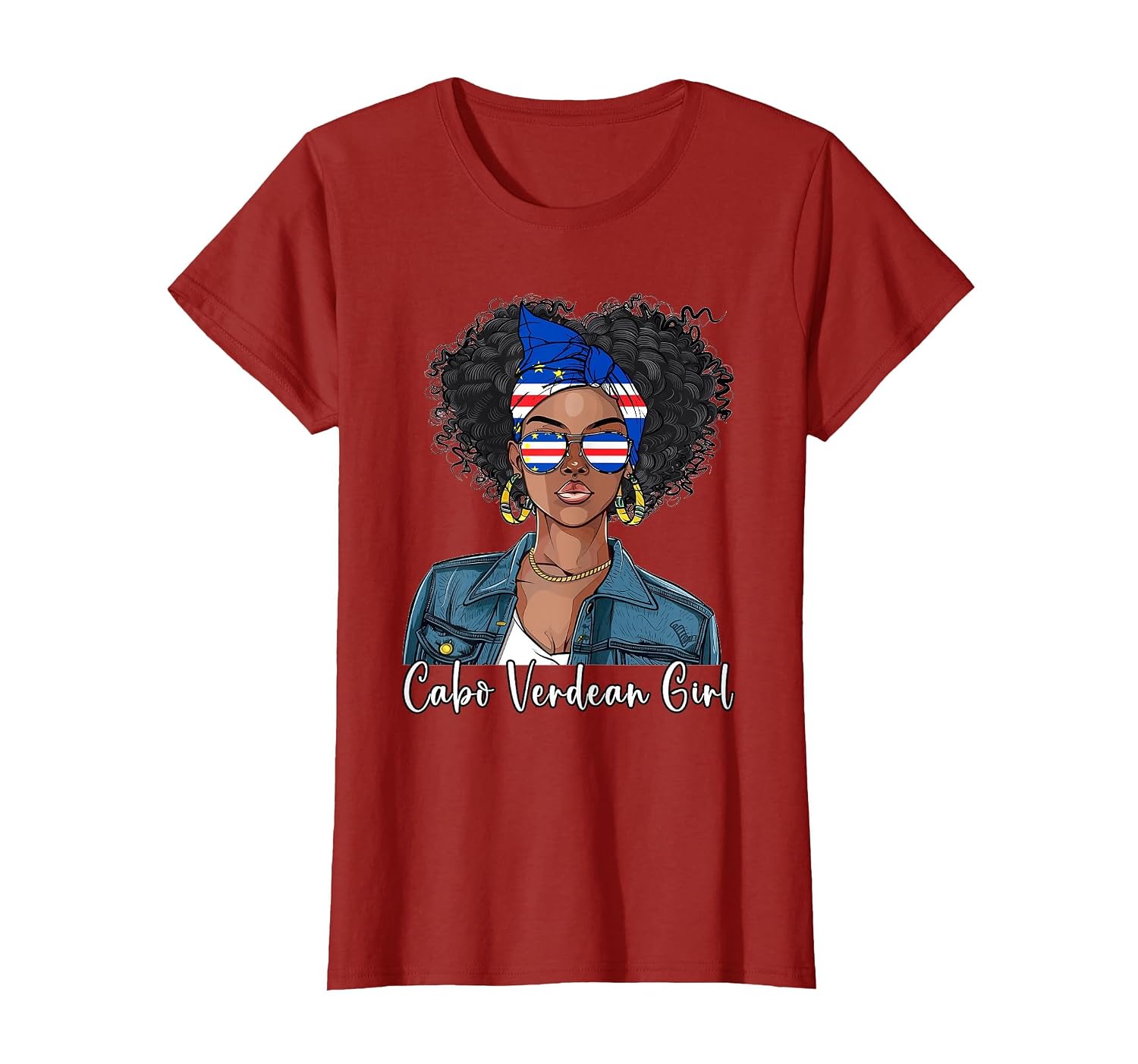 Cabo Verde Flag Soccer Jersey Dress for Women & Girls